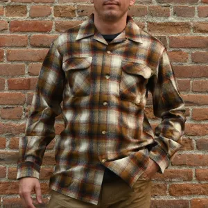 Pendleton Board Shirt Copper Brown Ombre MX