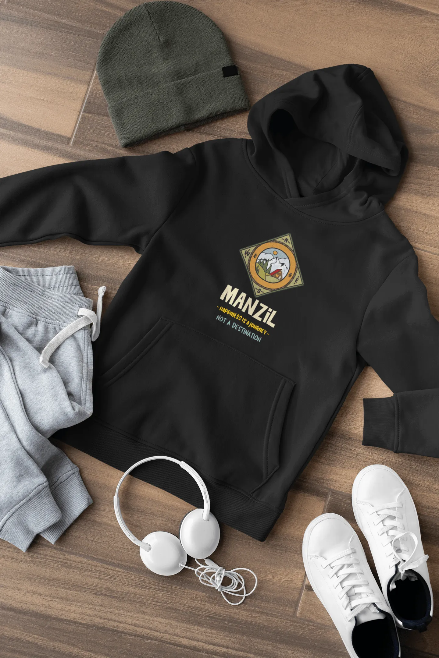 " MANZIL" - WINTER HOODIES FOR WOMEN