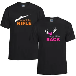 Rifle and Rack Couples Unisex T-shirt