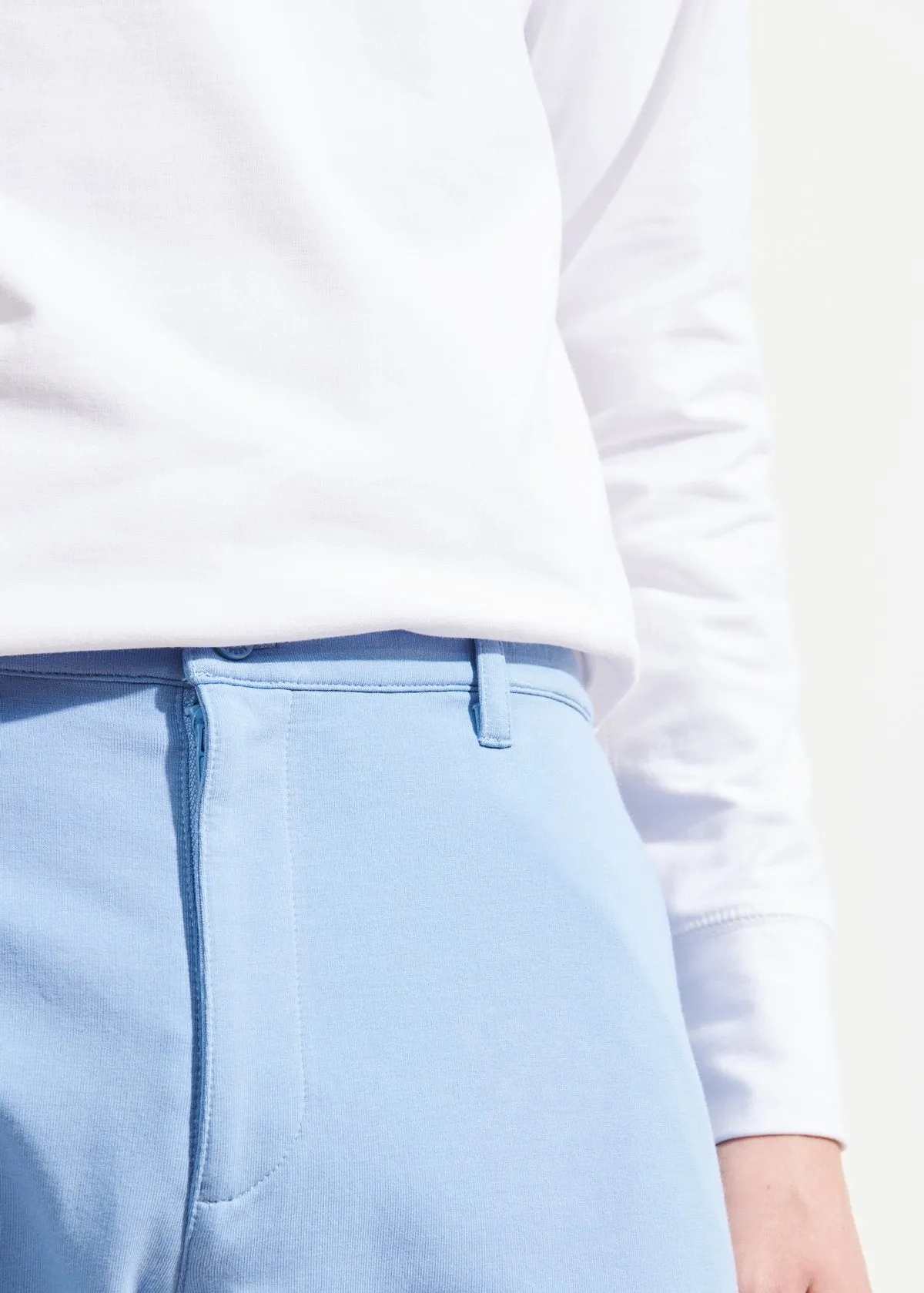 Sky Blue Terry Shorts