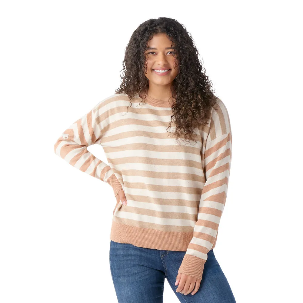 Smartwool Edgewood Boyfriend Womens Crew Sweater 2024