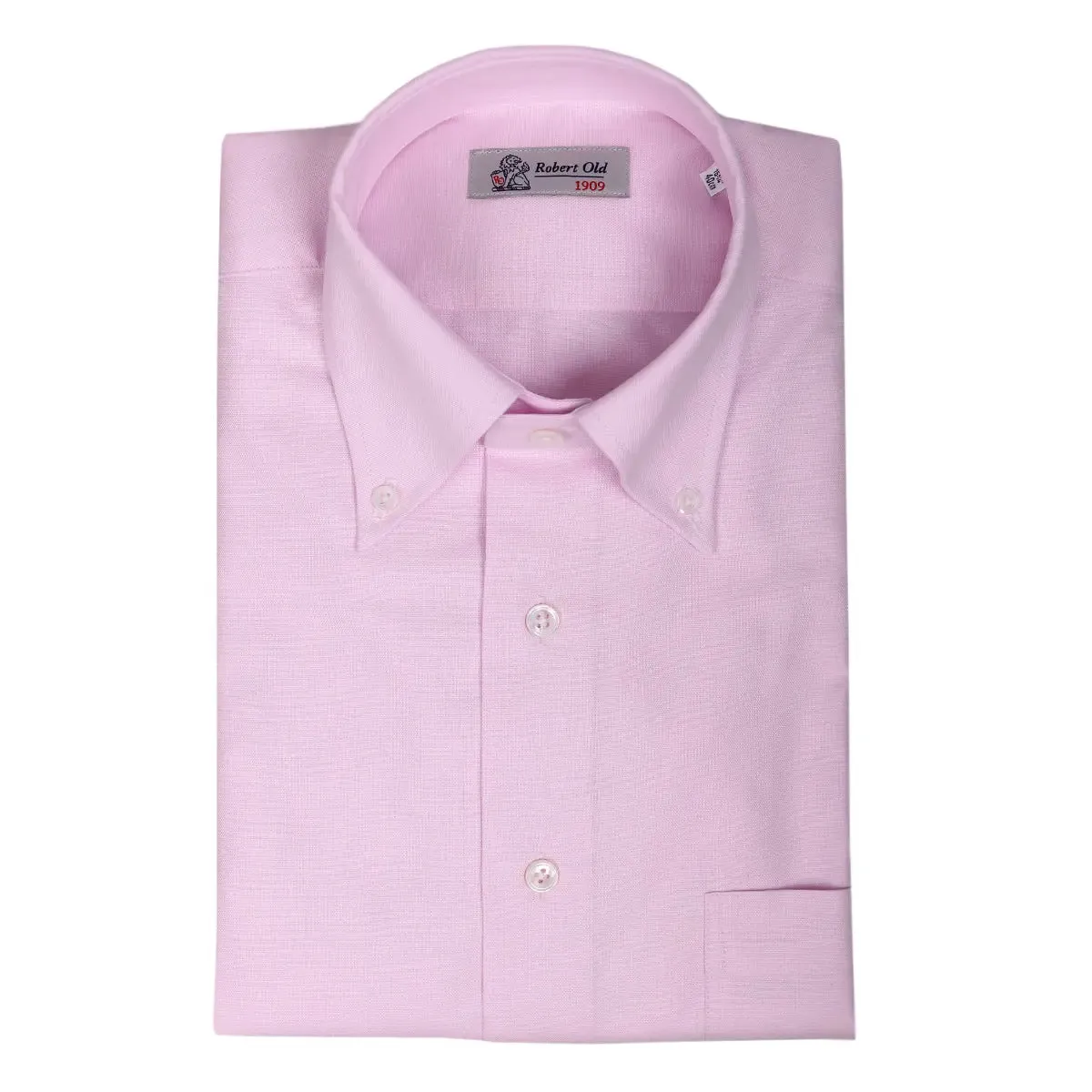 Soft Pink Swiss Cotton Oxford Shirt