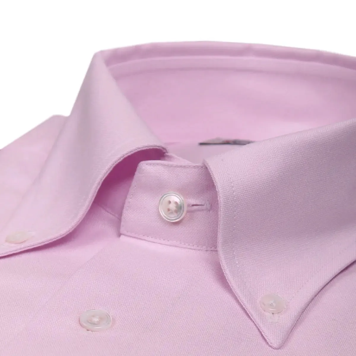 Soft Pink Swiss Cotton Oxford Shirt