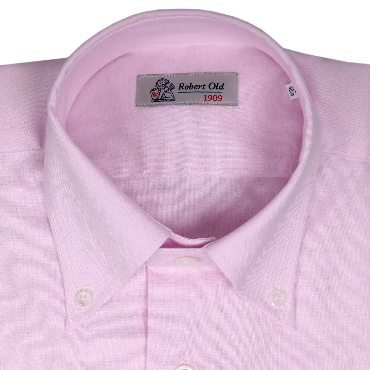 Soft Pink Swiss Cotton Oxford Shirt