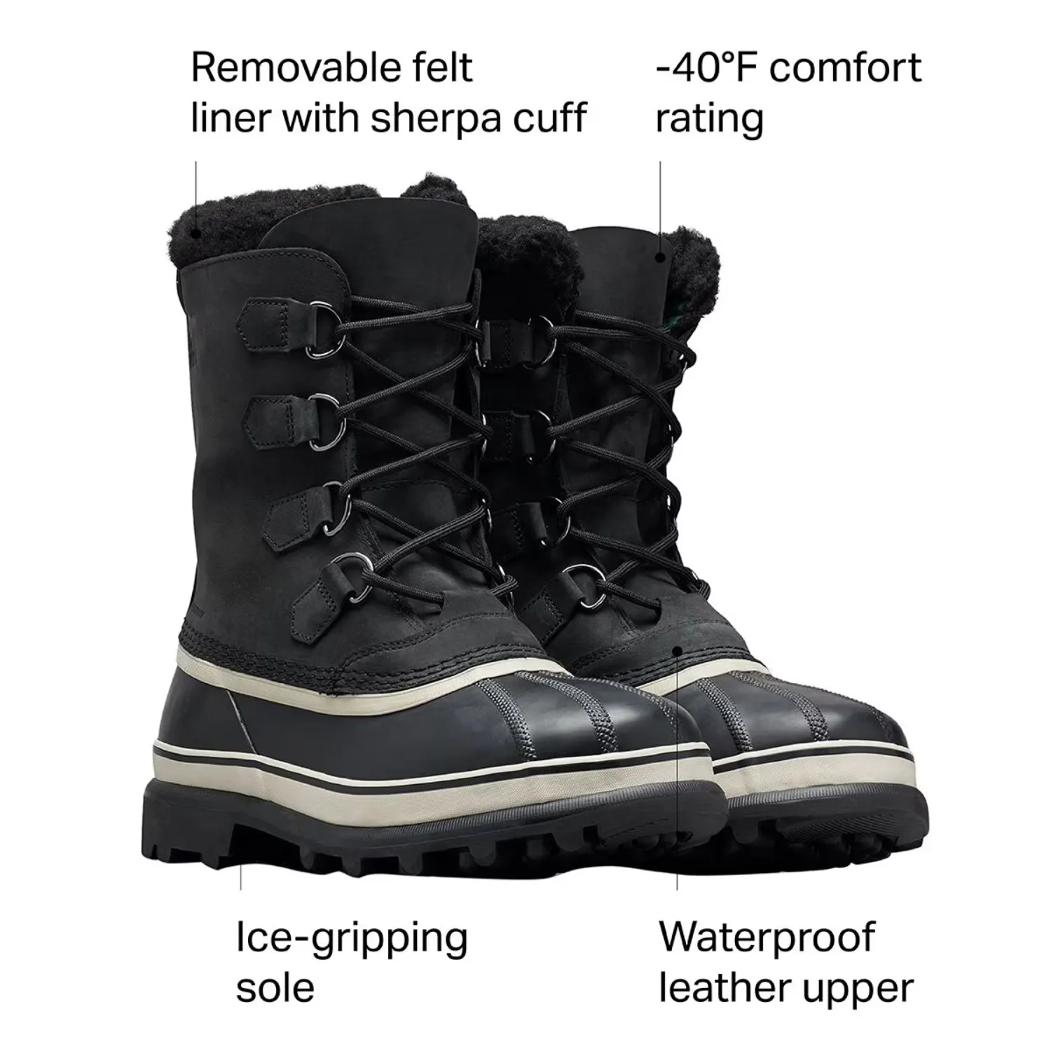 Sorel Caribou Waterproof Snow Boots 2024