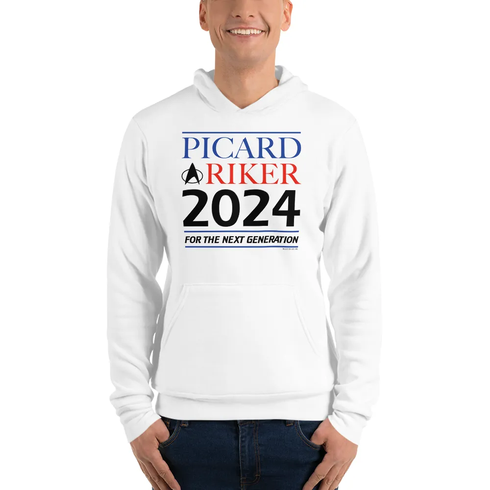 Star Trek: The Next Generation Picard & Riker 2024 Hoodie