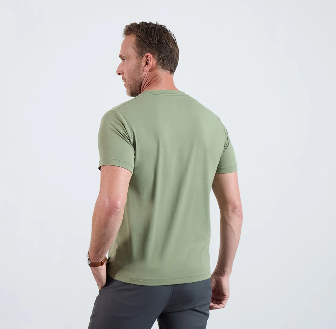 Threshold Crew Neck T-Shirt Classic Fit - Sage Green