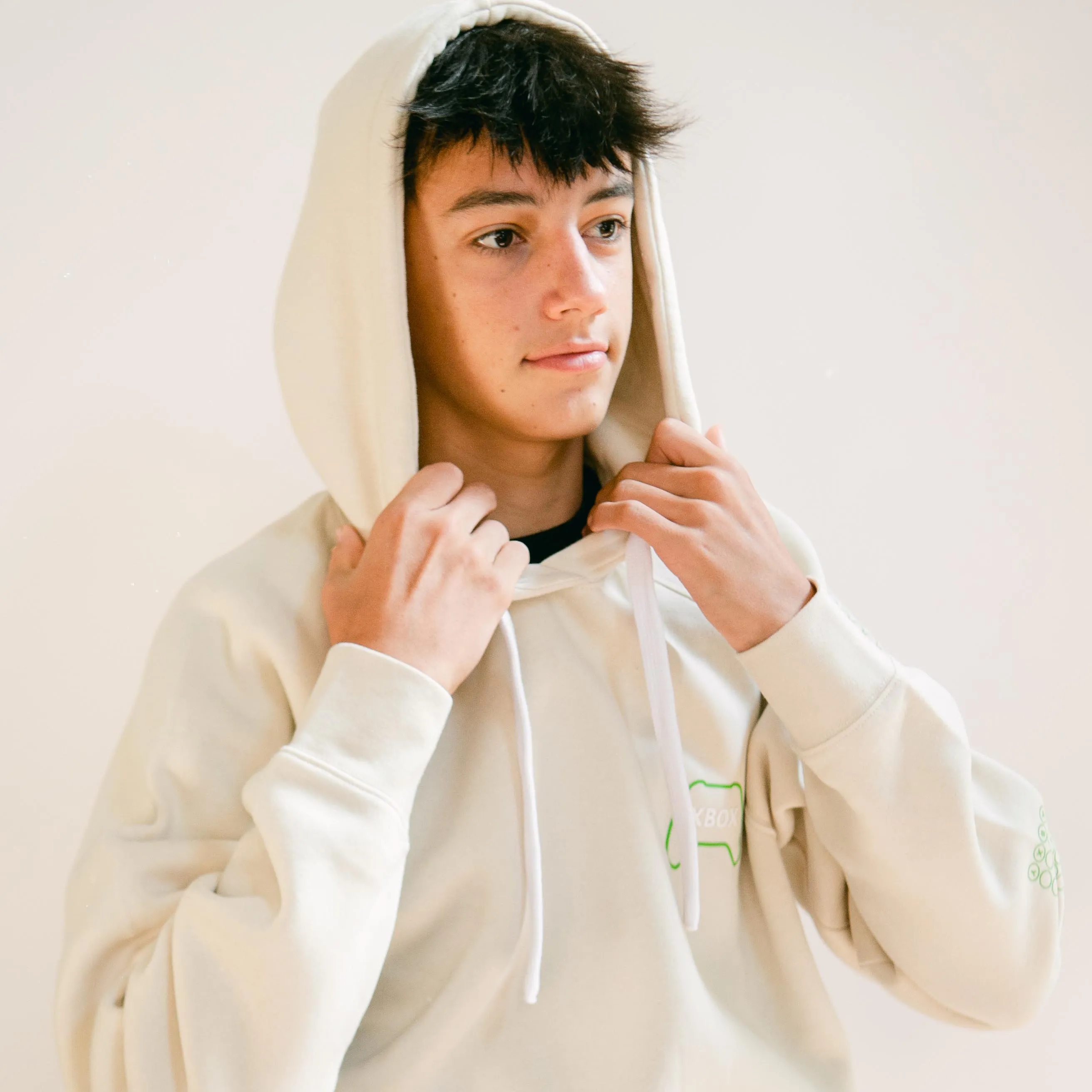 Xbox ABXY Cream Fleece Hoodie