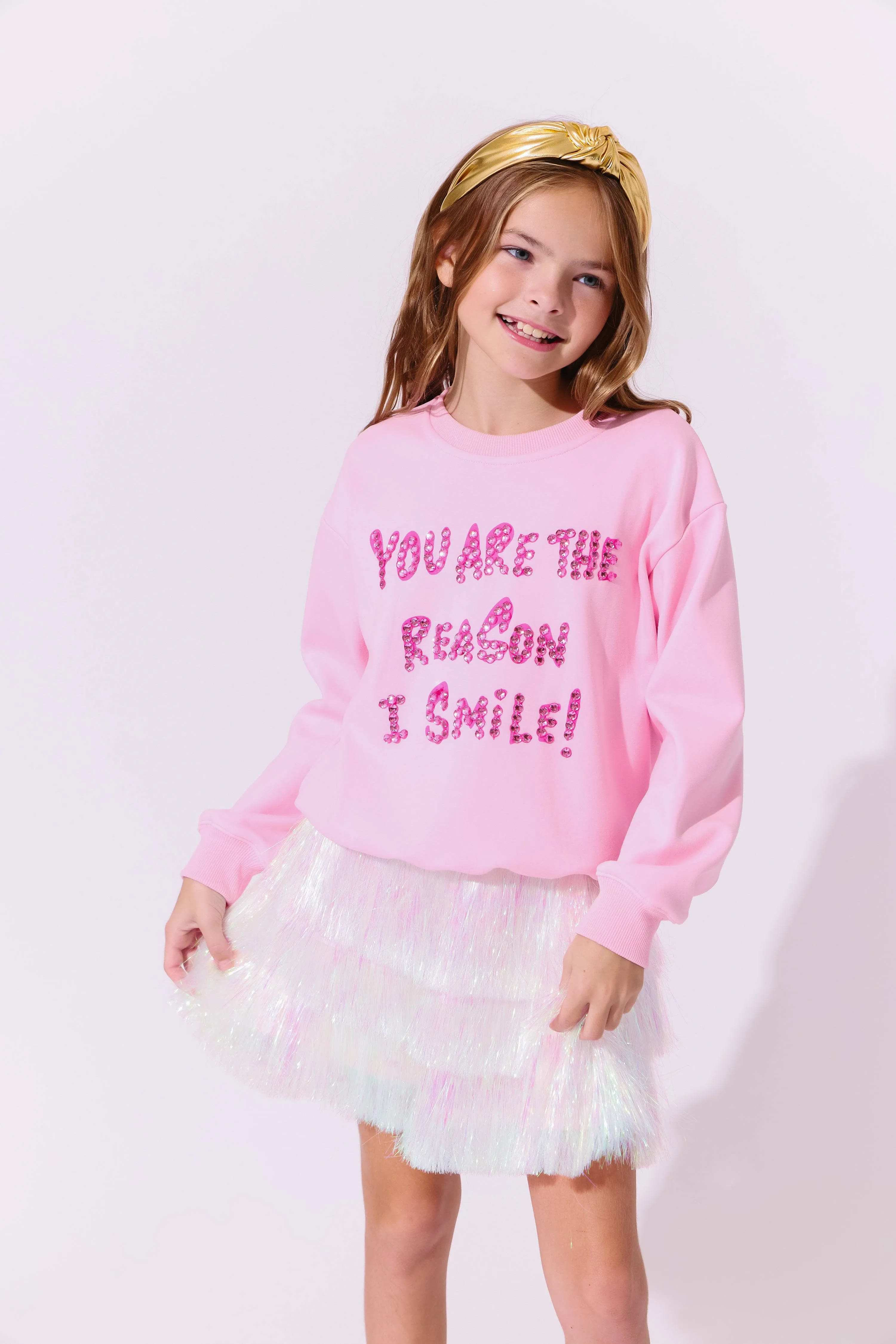 You are the reason I smile Sweatshirt