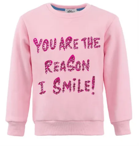 You are the reason I smile Sweatshirt